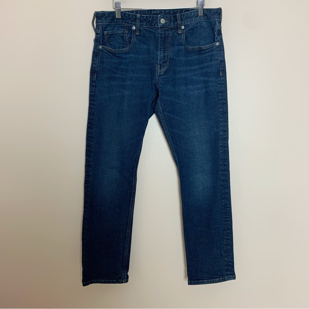 Bonobos Men's Slim Fit Dark Blue Wash Jeans Size 33x30
